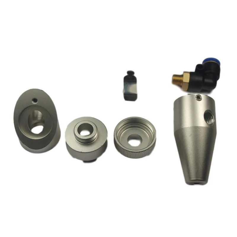 head for Buildlog 2x CO2 cutter with air-assisted nozzle kit, mirrorless