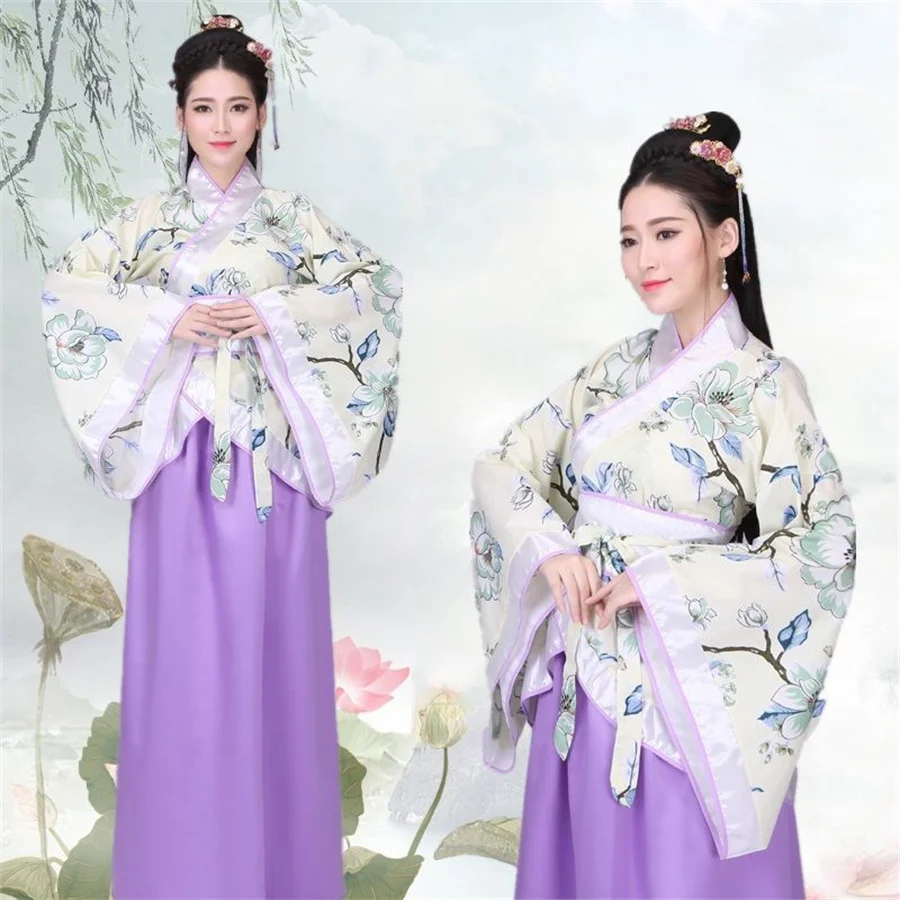 New Woman Stage Dance Dress Chinese Traditional Costumes New Year Adult Tang Suit Performance Hanfu Female Cheongsam