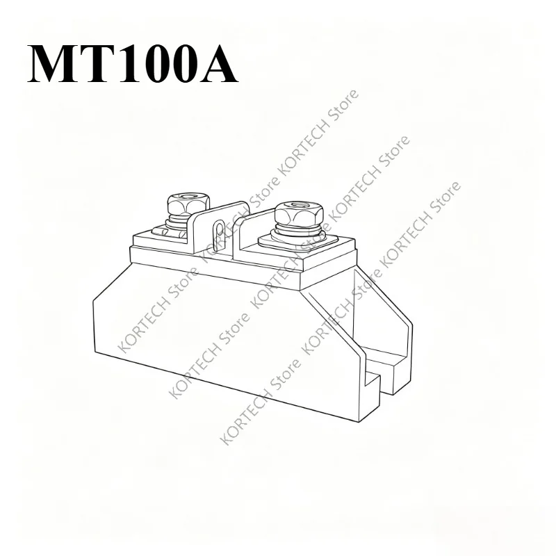 Original MT10 to100A Unidirectional thyristor block thyristor MT55A electric heating 10A25A40A50A70A small M220.58 module MT100A