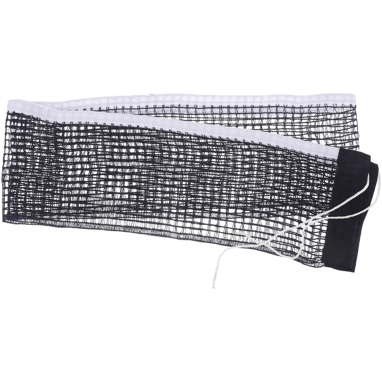 Polyester-Cotton Table Tennis Net Tight Mesh Quick Assembly Portable Foldable Replacement Mesh Net Trainer for Indoor Outdoor