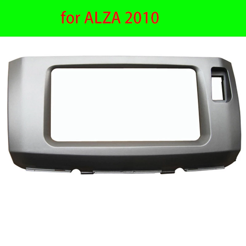 HY 2 din Car Radio Fascia for ALZA 2010 Stereo Audio Panel Mount Installation Dash Kit Frame Adapter Radio Stereo DVD