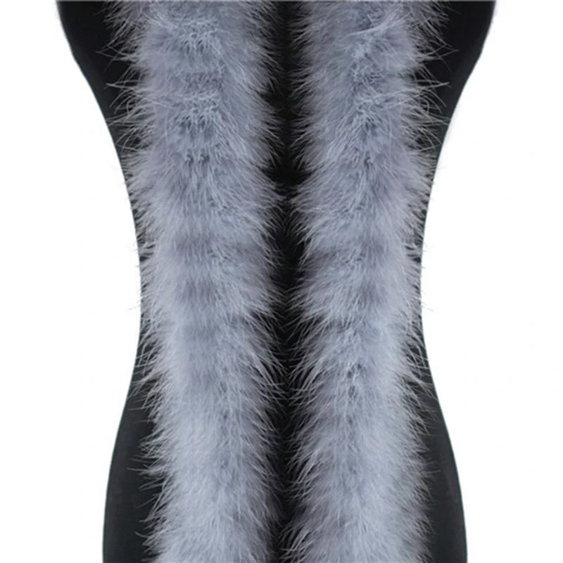 

Красочные перья Боа Турция Перья для вечеринок Ремесло Турция Перья Полосы DIY