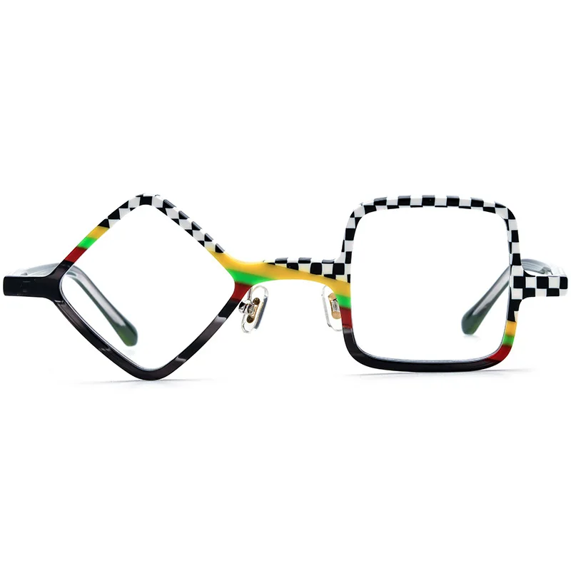 

Color Spelling Prescription Glasses Minus Square New Women's Glasses Frames Acetate Frosted Personality Fashion Men Sunglasses