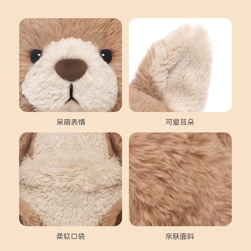 Kangaroo Sofia Plush Toy Cute Stuffed Animals Doll Sleeping Pillow For Girls Birthday Gift Soft Animal Plush Toy For Kids