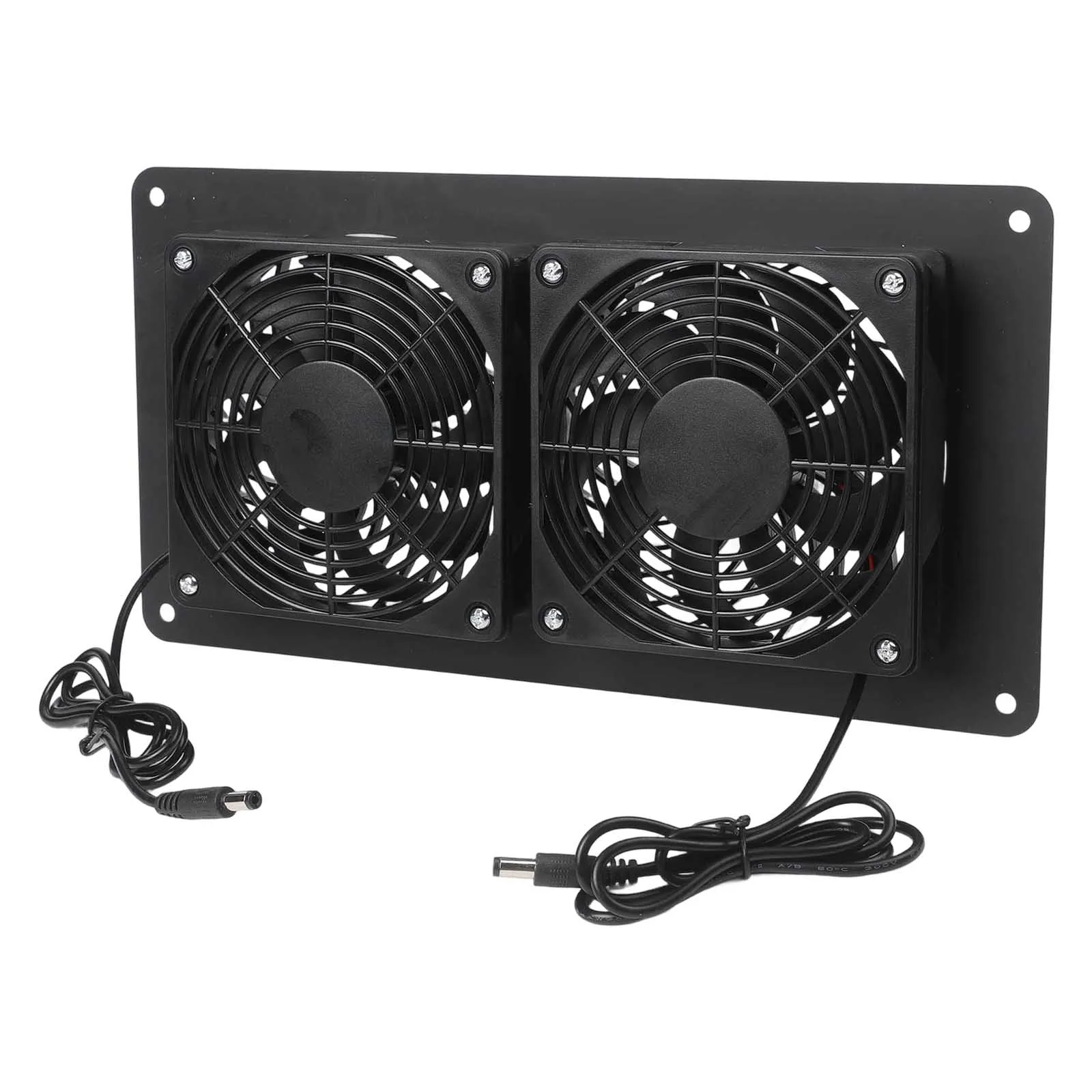 Cooling W Solar Panel Fan Greenhouse Outdoor Solar Exhaust Fan RV W Solar Panel Greenhouses Exterior Laminated