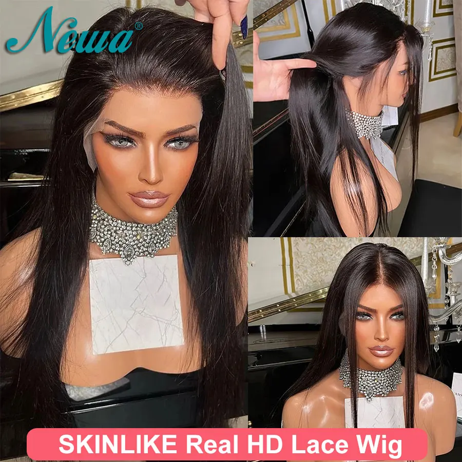 

Newa Soft HD Lace Wig Бесклеевые человеческие волосы Кружевные фронтальные парики для женщин Прямые бразильские волосы HD Парики с кружевной застежкой Предварительно выщипанные