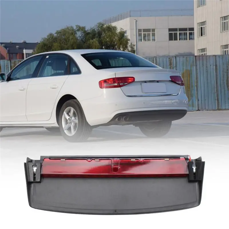 A65P-Car 3RD Third Brake Stop Light 8K5945097 For A4 4 Quattro S4 B8 2009-2015 Rear High Third Brake Signal LED Lamp Car Pa