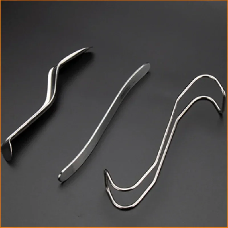 1 piece Implant Lip Hook Dental Retractor Dentist Tongue Depressor Orthodontic S Hook Oral Implant Care Orthodontic Tool