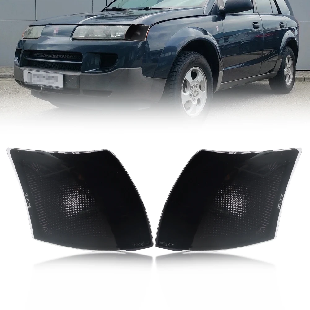 2X Front Corner Side Marker Light Turn Signal Light Parking Light Cover For Saturn Vue  2002 2003 2004 2005 & 2004-2005 No Bulb
