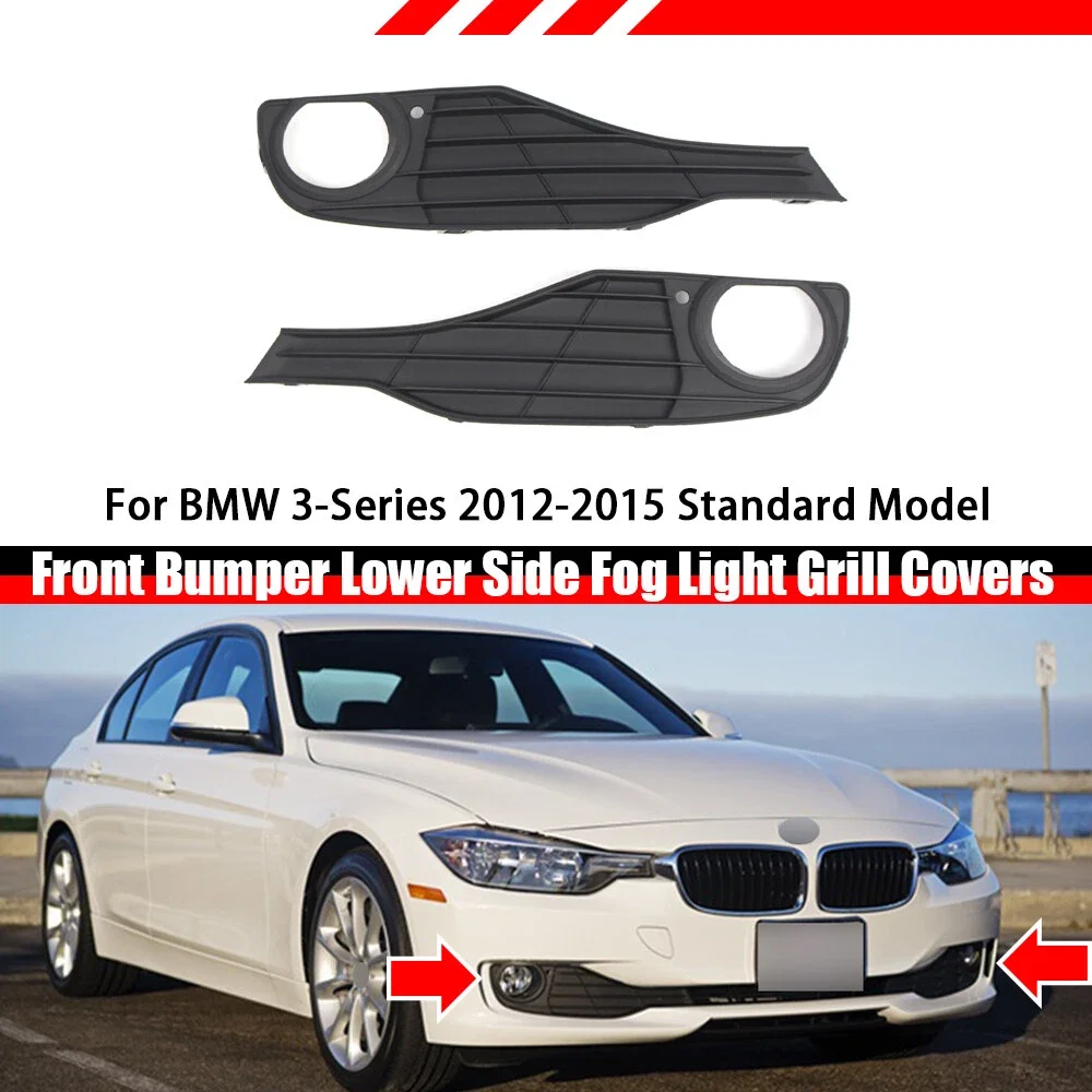 

51117255365 51117281919 левый/правый передний нижний бампер, противотуманная фара, сменная сетчатая решетка для BMW F30 F31 2012-2015