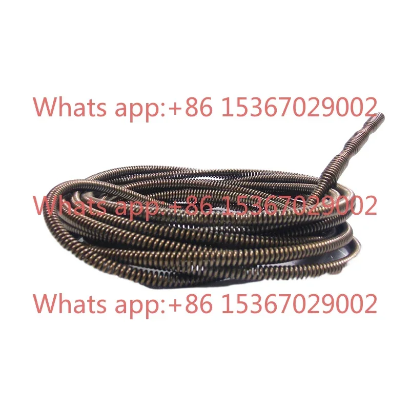 Dredging machine hoist small spring 10mm soft steel wire sewer dredging  dredging roller fine  soft spring