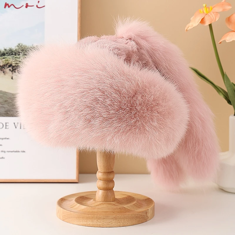 chapeau-en-vraie-fourrure-pour-femme-protection-chaude-des-oreilles-ethnique-mongole-casquette-de-ski-en-cuir-veritable-pour-l'exterieur-hiver