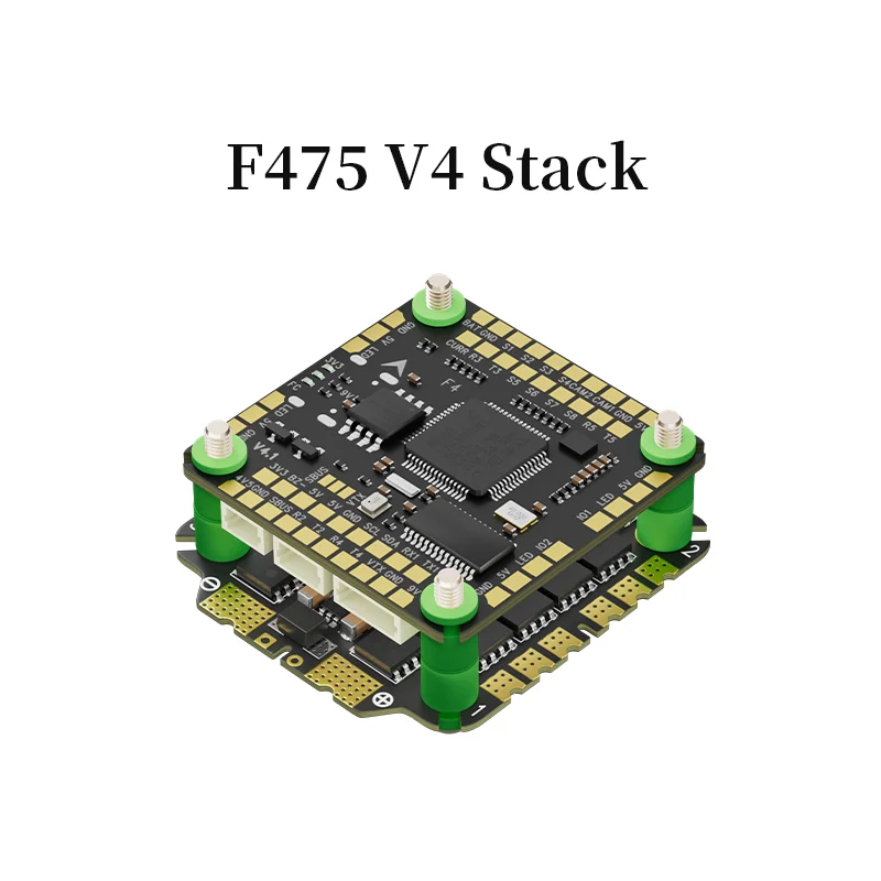 

Aocoda-RC F475 V4 Stack F405 V4 3075AM32 75A 4in1ESC 30x30mm 3-8S per FPV Freestyle Drone