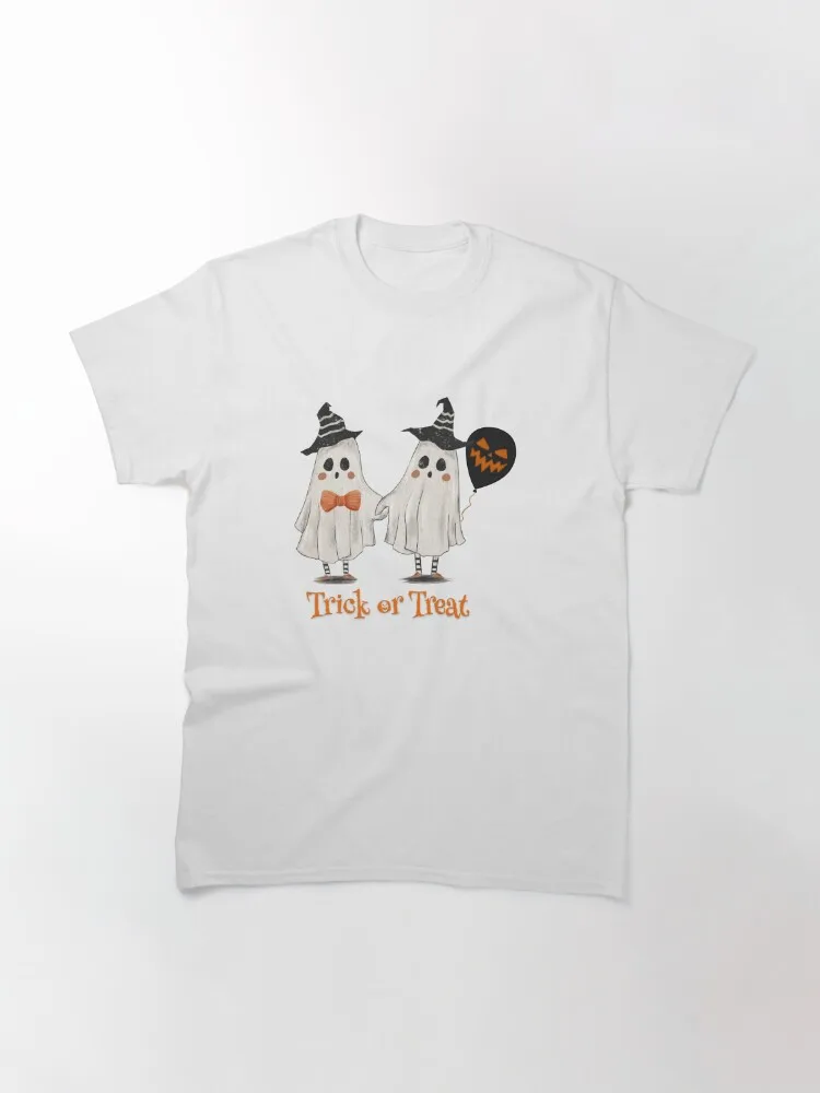 Halloween Twin Ghosts, Halloween Ghosties Classic T-Shirt