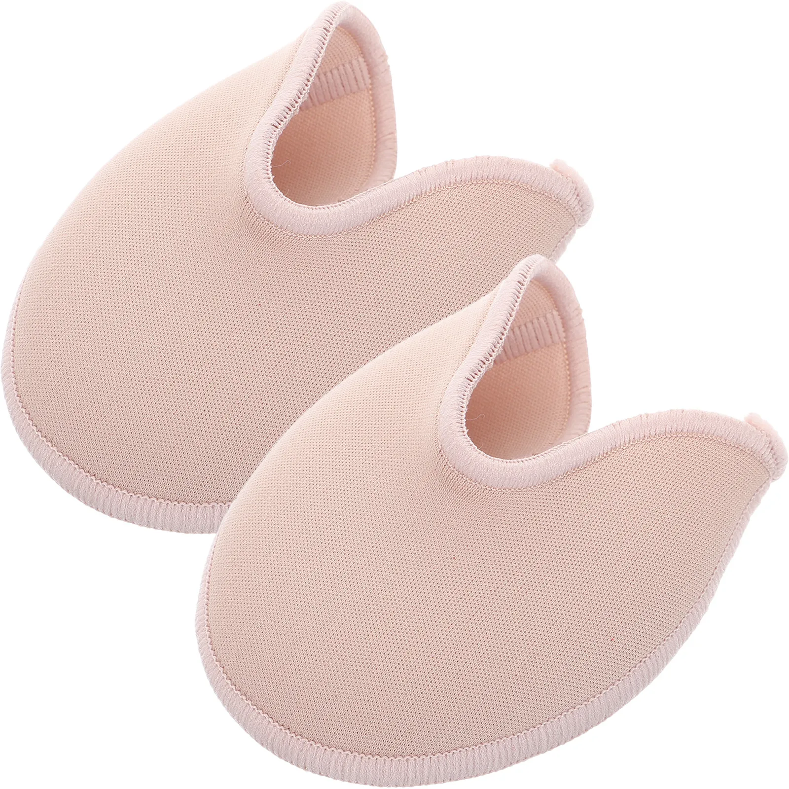 1Pair Toe Cover Protector Women Soft Elastic Breathable Forefoot Cushion Pads for Ballet Pointe Shoes Toe Comfort Foot