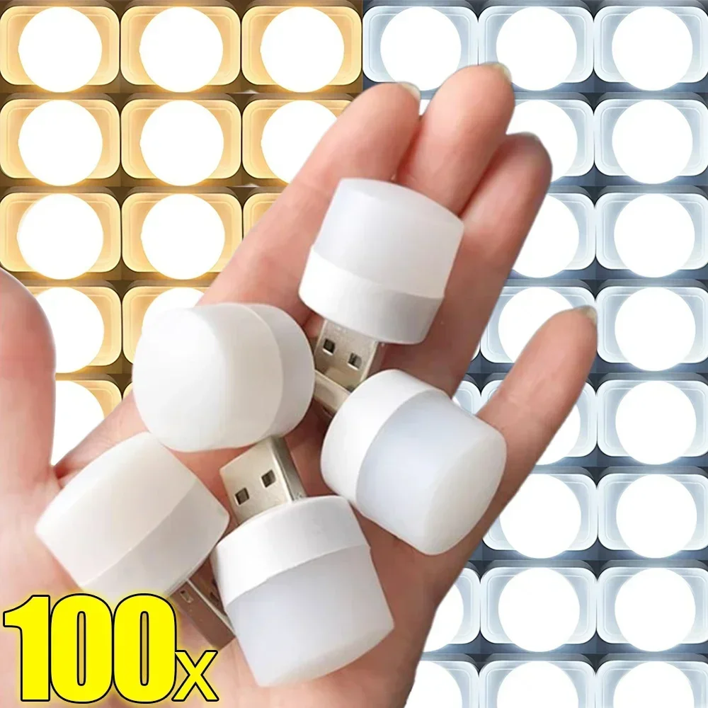 Wholesale Mini USB Night Light Bulbs Warm White Eye Protection Book Reading Lights USB Plug PC Mobile Power Charging LED Lamps