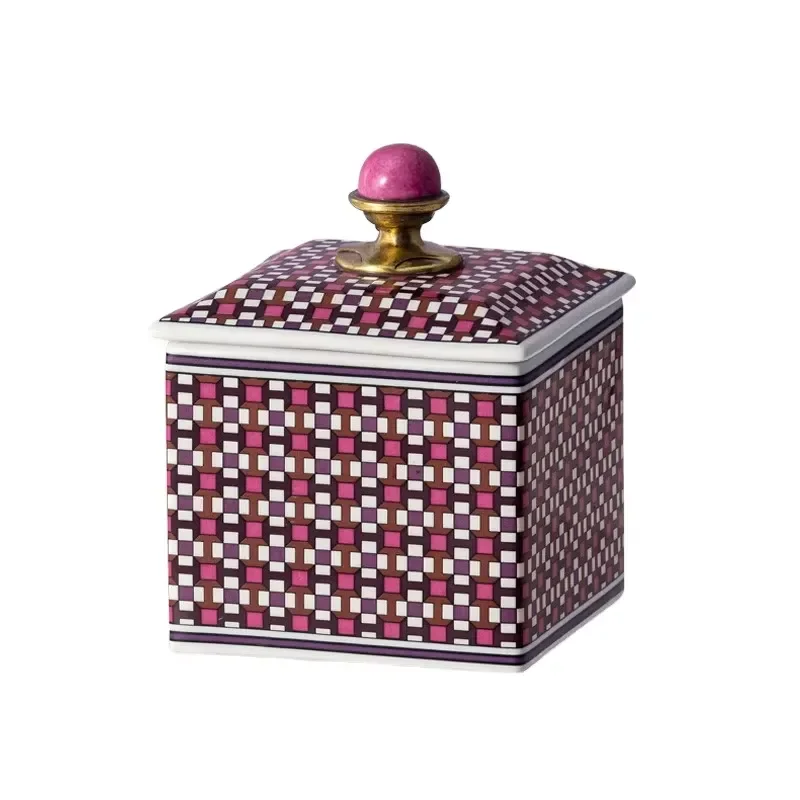 Affordable, new high temperature resistant ceramic ornaments decorative vase, portable fruit basket, one-time classic