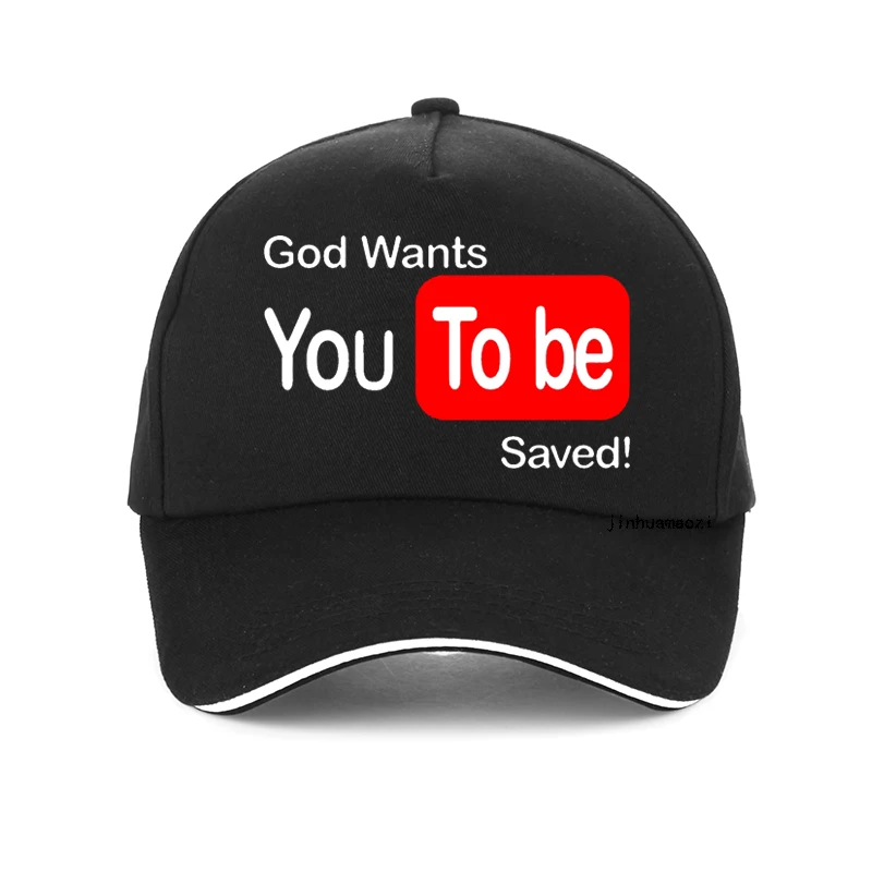 

Funny God Wants You to be save Baseball Cap Summer Cool Men Women Adjustable Snapback Jesus Christian Hats Golf Dad Caps