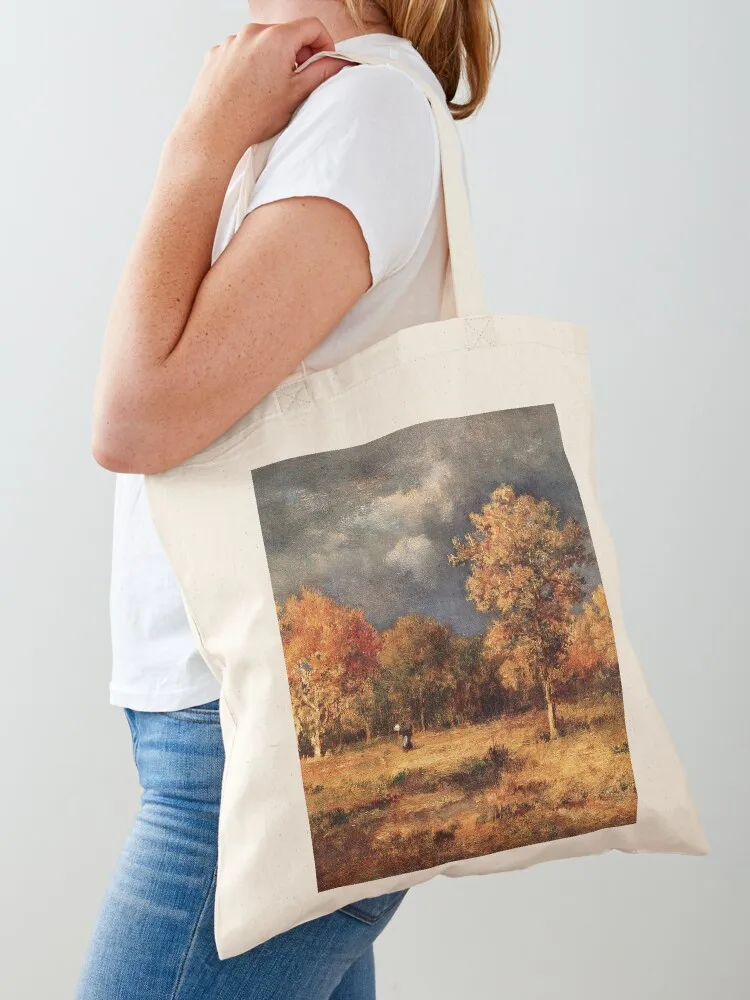 Approach of a Thunderstorm - Narcisse-Virgilio Diaz - 1871 Tote Bag Lady bags ecological bags