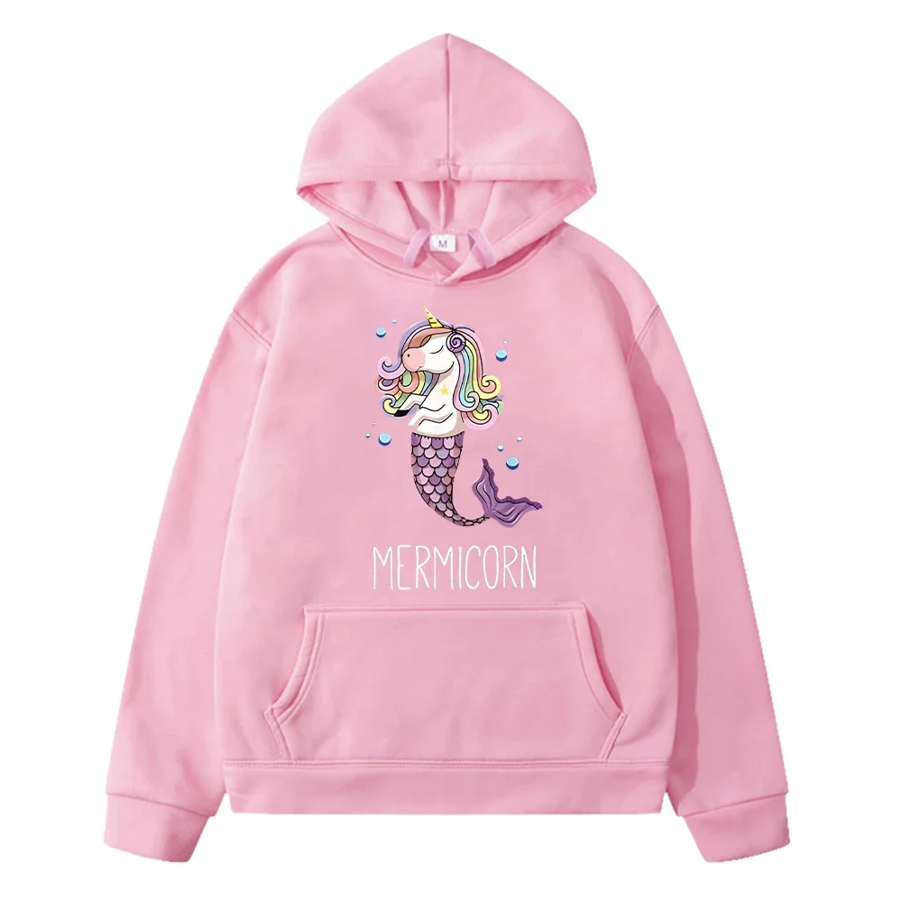 

Unicorn Kawaii Hoodies Autumn Cartoon Sweatshirt y2k sudadera boys jacket anime hoodie bluey Fleece pullover kids clothes girls