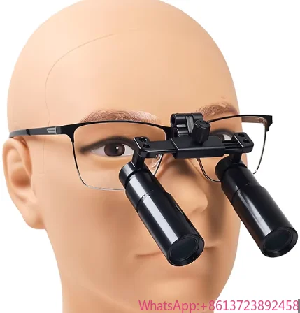 

Best Quality 6X Optical Glasses Binocular Loupes Dent al Surgical Equipment for Oral Dentist Manual Power Source
