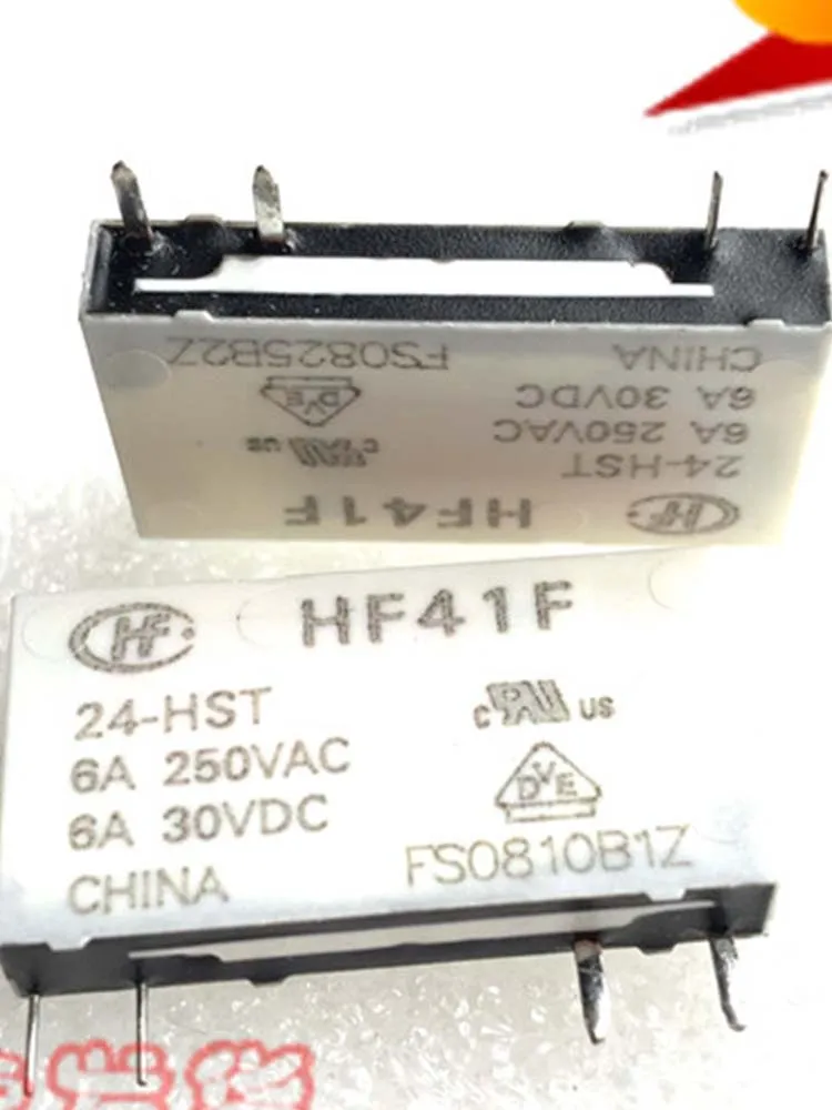 

24V Relay HF41F 24-HST 24VDC 6A
