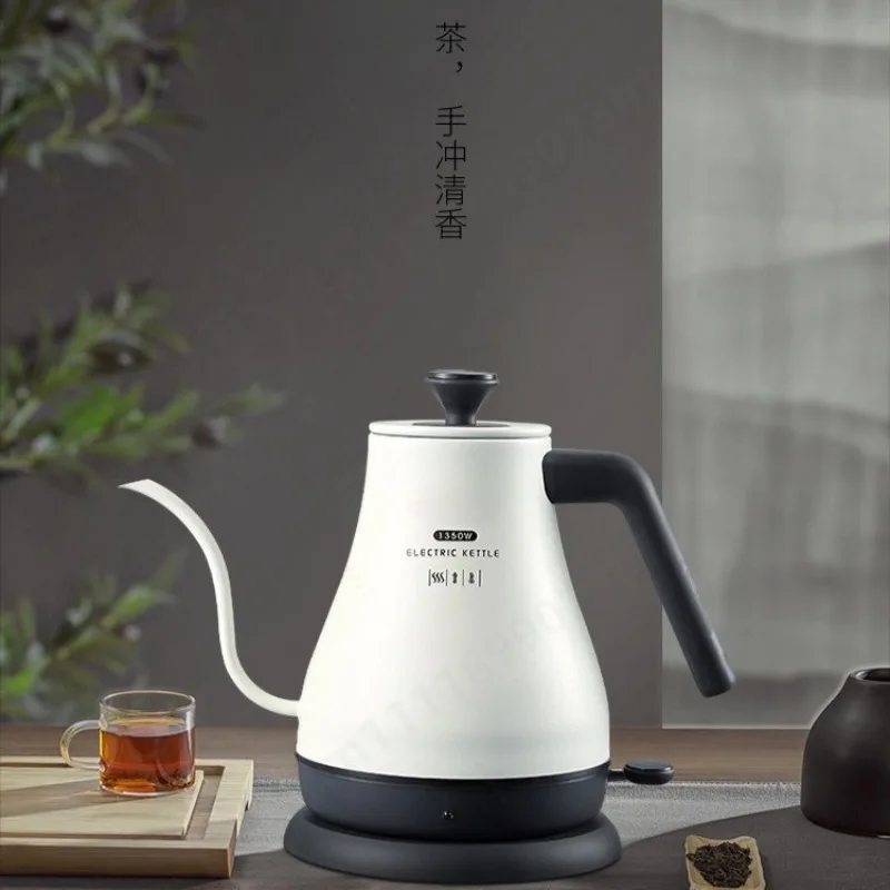 Steel Gooseneck Coffee Kettle Long Narrow Spout Pour Over Water Pot Dedicated Hand Brew Teapot for Home Barista  Brewing