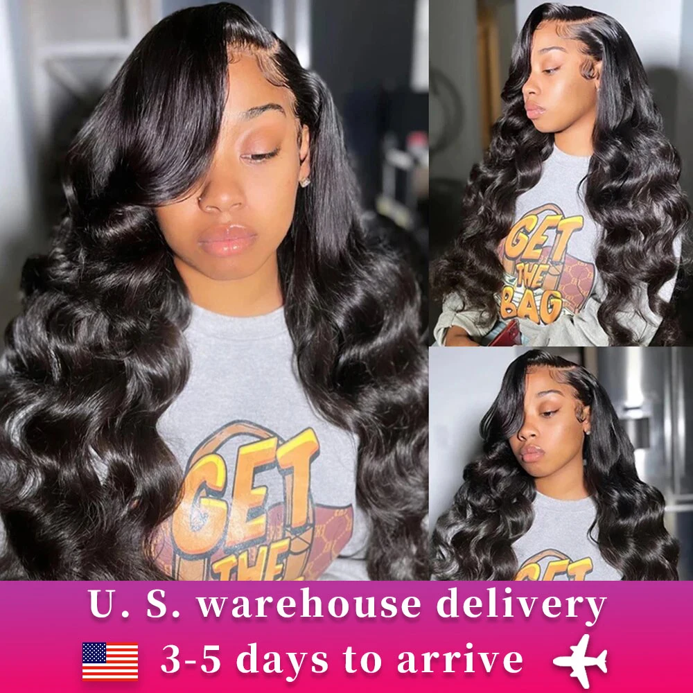 Body Wave Lace Wigs For Women Human Hair 13x4 13x6 Lace Closure Wig 30 40 Inch Glueless Lace Frontal Wig Deep Wave Frontal Wig