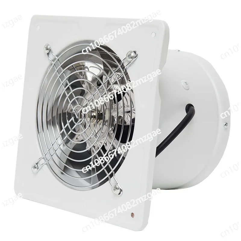 Kitchen Smoke Exhaust Fan, Household Strong Ventilation Fan, Wall Mounted Smoke Exhaust Hood, Rental Room Smoke Exhaust Fan