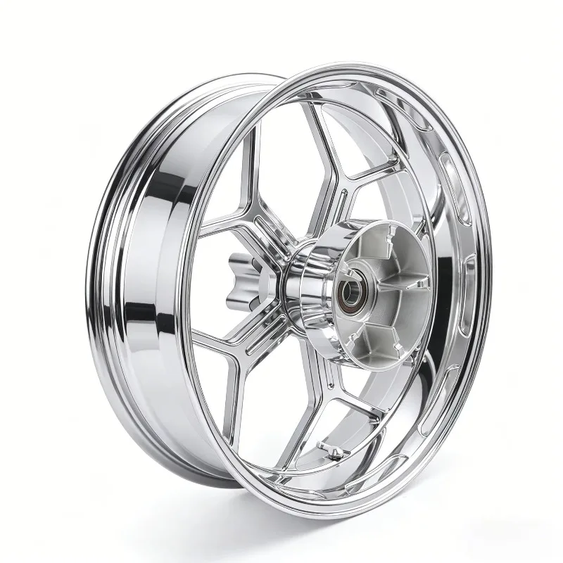 Motorcycle Wheels Rim Accessories Chrome Aluminium Front & Rear Wheel Hub Forged Wheel for 2010+ Road Glide Limited 4