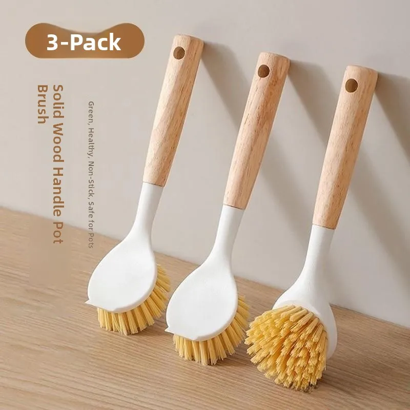 

Новая щетка для мытья посуды с длинной ручкой, не оставляющая жирных следов, для мытья кастрюль и уборки дома