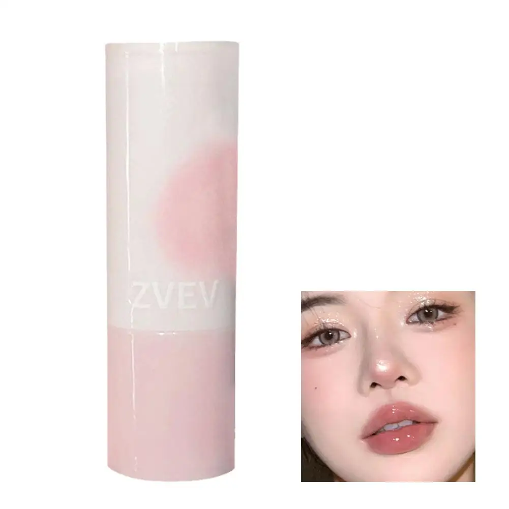 Double-ended Blush Stick Soft Face Brightening Contouring Pink Powder Peach Shadow Tint Makeup Cheek Blusher Cosmetics Kore H3C3