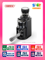 HiBREW Automatic Burr Mill Electric Coffee Grinder with 34 Gears for Espresso American Coffee Pour Over Visual Bean Storage G3A