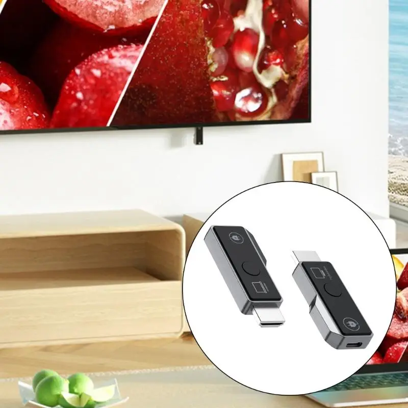Ricevitore trasmettitori wireless U2JE 4K Decodifica 1080p Output portatile per laptop per PC