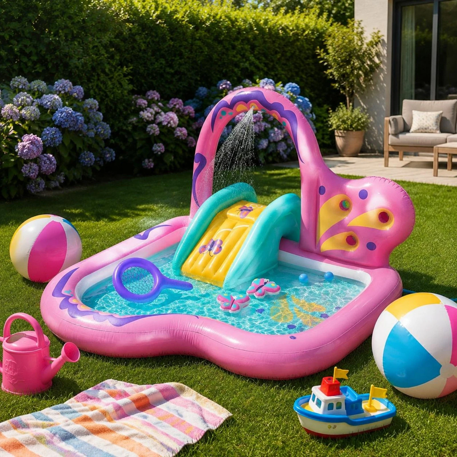 piscine-gonflable-butterfly-splash-facile-a-gonfler-zone-de-jeux-gonflable-jouet-d'exterieur-pvc-epais-pour-le-jardin