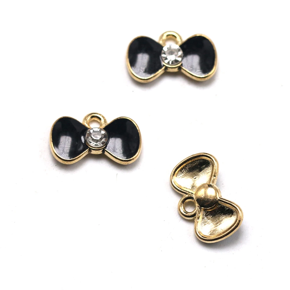 

20 Pcs Pendant Jewelry Making Pendants Charm Black Metal Charms for Bracelets Necklace DIY Jewelry Making Accessories Pendants
