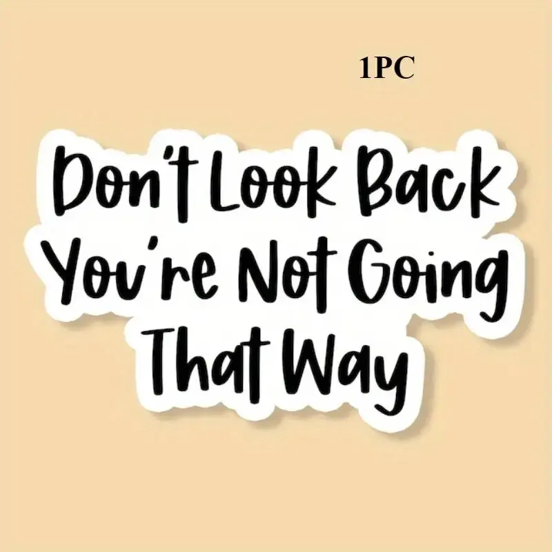 

Наклейка «Не обращайте, ты не ходит так» — мотивационная наклейка с надписями, прочный винил для ноутбуков, автомобилей, скейтборда