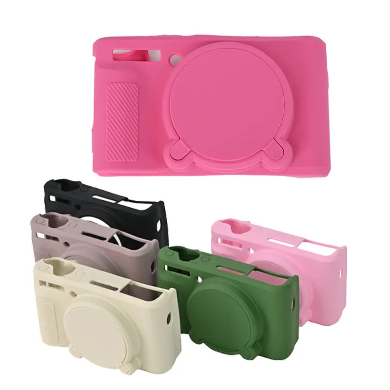 For Canon PowerShot SX740 HS SX740 SX730 HS SX730 Silicone Camera Case Protective Anti-proof Body Skin Soft Rubber Cov