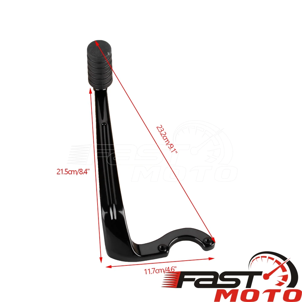 For Indian Vintage 2020-2021 Challenger Dark Horse Springfield Dark Horse 16-21 Motorcycle Heel Shifter Lever W/ Peg Shift Pegs