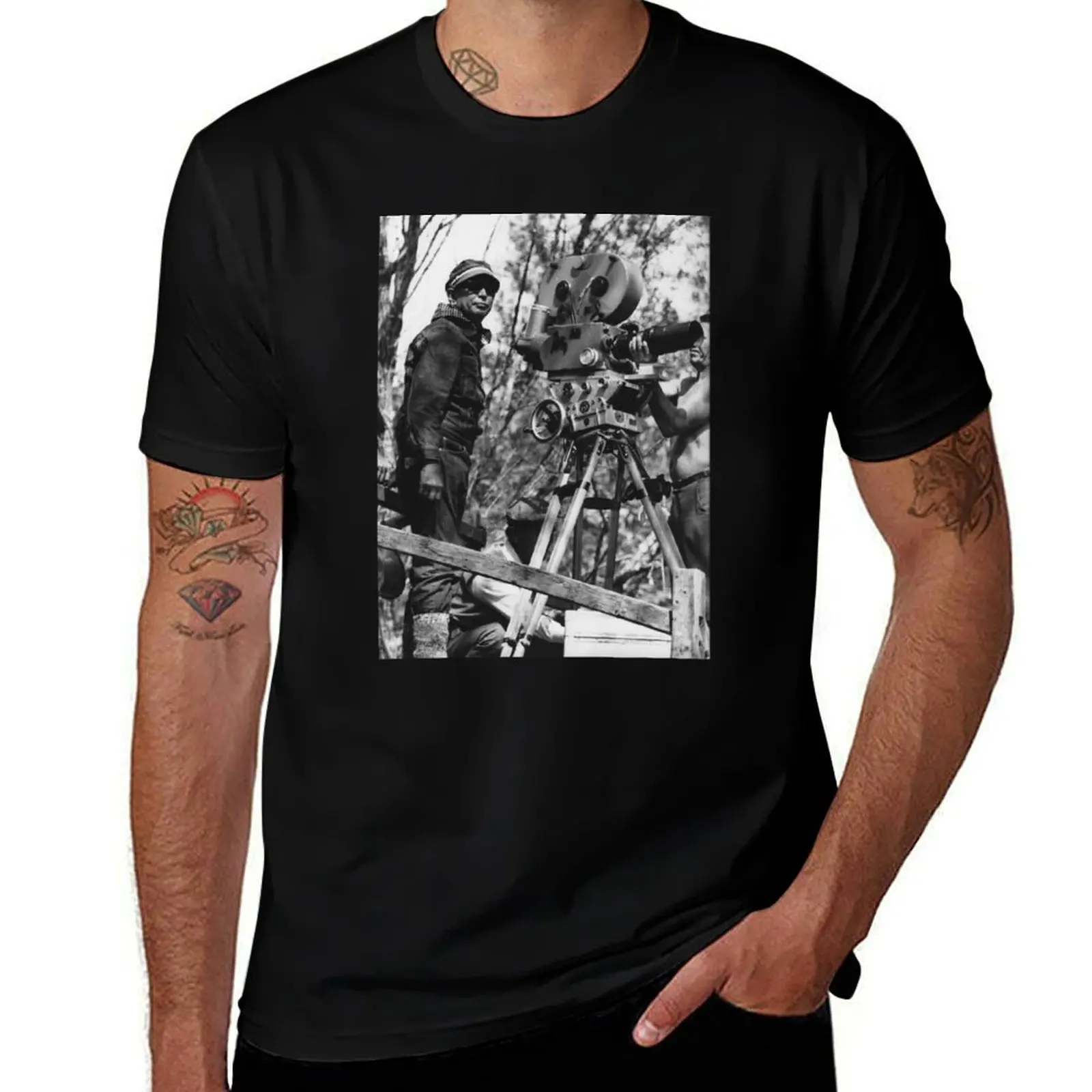 

Akira Kurosawa Director T-Shirt Fitness Training Breathable Tee