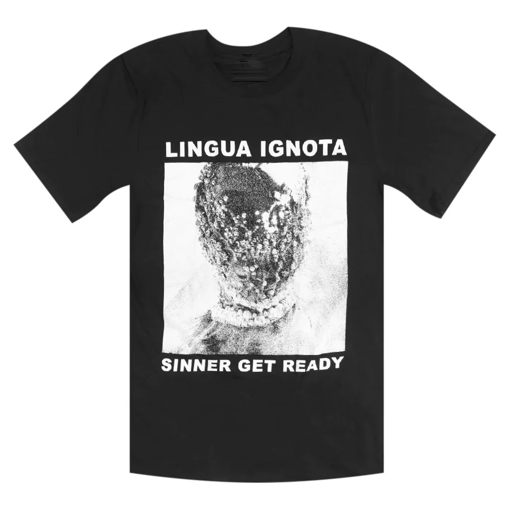 

Vtg Lingua Ignota - Sinner Get Ready Cotton Black All Size Unisex Shirt