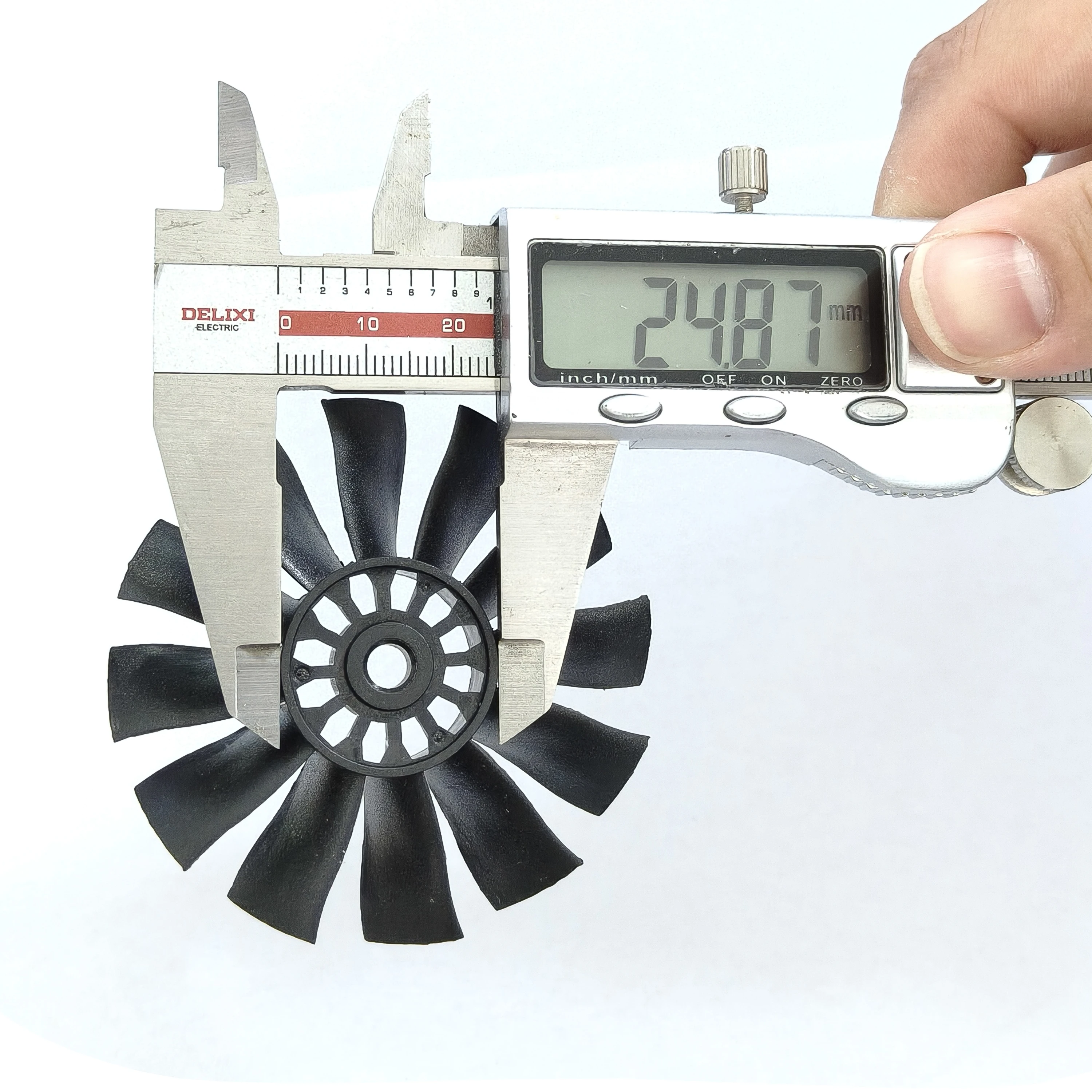 QX-MOTOR nowe 12-listkowe ostrze cw ccw 64 mm do cewnika EDF 64 mm Akcesoria do łyżek napędowych