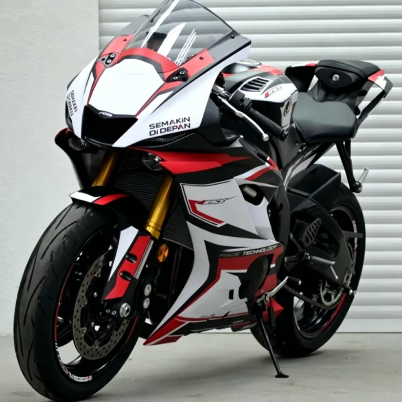 Nouveaux kits de carénages ABS adaptés à YAMAHA R6 2017 2018 2019 2020 2021 2022 2023, ensemble de carrosserie personnalisé noir blanc rouge