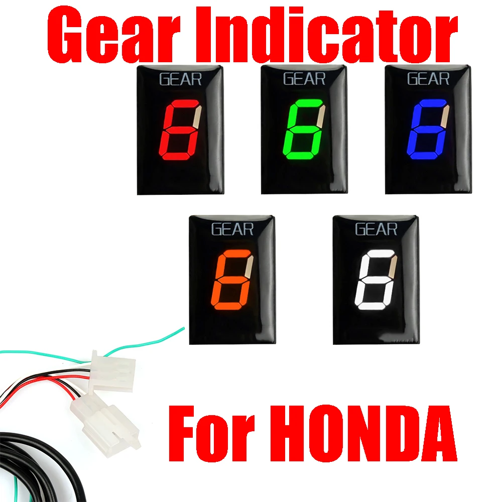 Motorcycle Gear Indicator For HONDA CBR929RR CBR 929 RR CBR954RR CBR 954 RR CBR1100XX CBR 1100XX VRX1800 Gear Display Meter