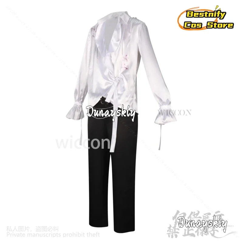 لعبة كوسبلاي لاف آند ديب سبيس كوسبلاي زين ليشن زي الربيع والزهور قلادة السراويل أنيقة الفرنسية زهرة قميص شعر مستعار كوسبروف