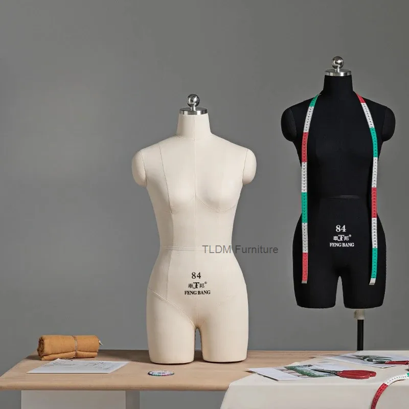

Mannequins Set Can Cotton Be for Pined with PU Fabric Foam Up Body Clothing Female Design Dress Display Stand Model FYMQ