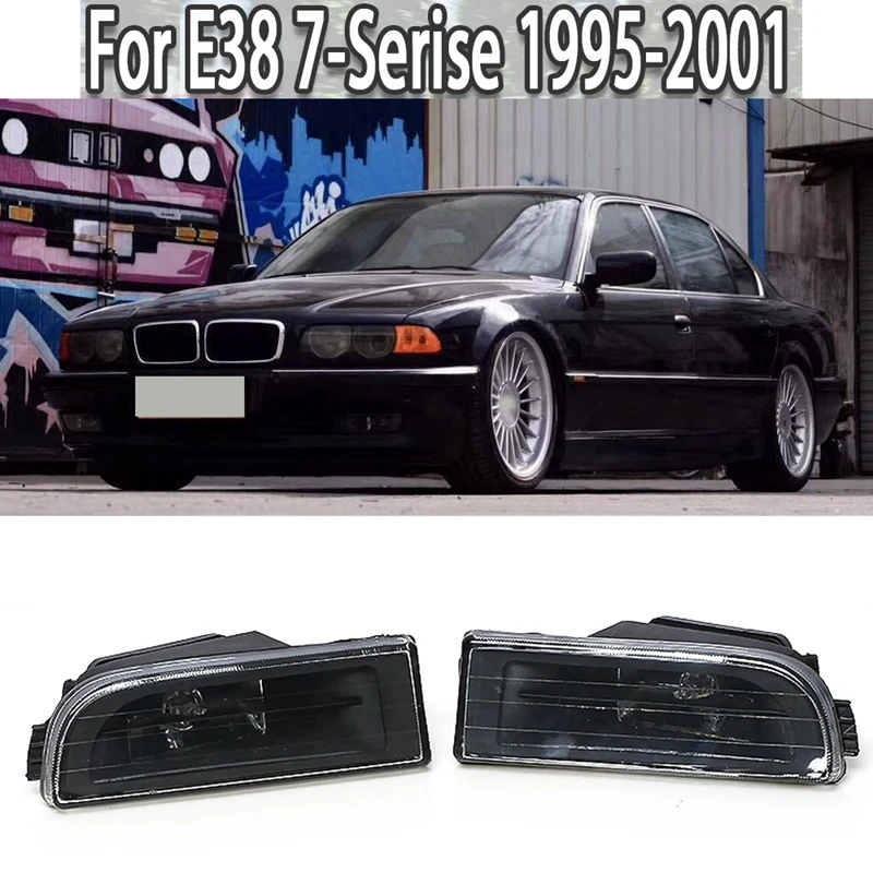 Car Front Bumper Fog Light Fog Lamp Car Syling for BMW E38 7-Series 740I 750Il 1995-1997