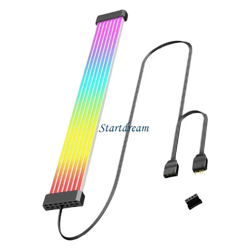 Argb Lighting Power Supply Cable Syncing Cable For Immersive Gaming Atmospheres K92C