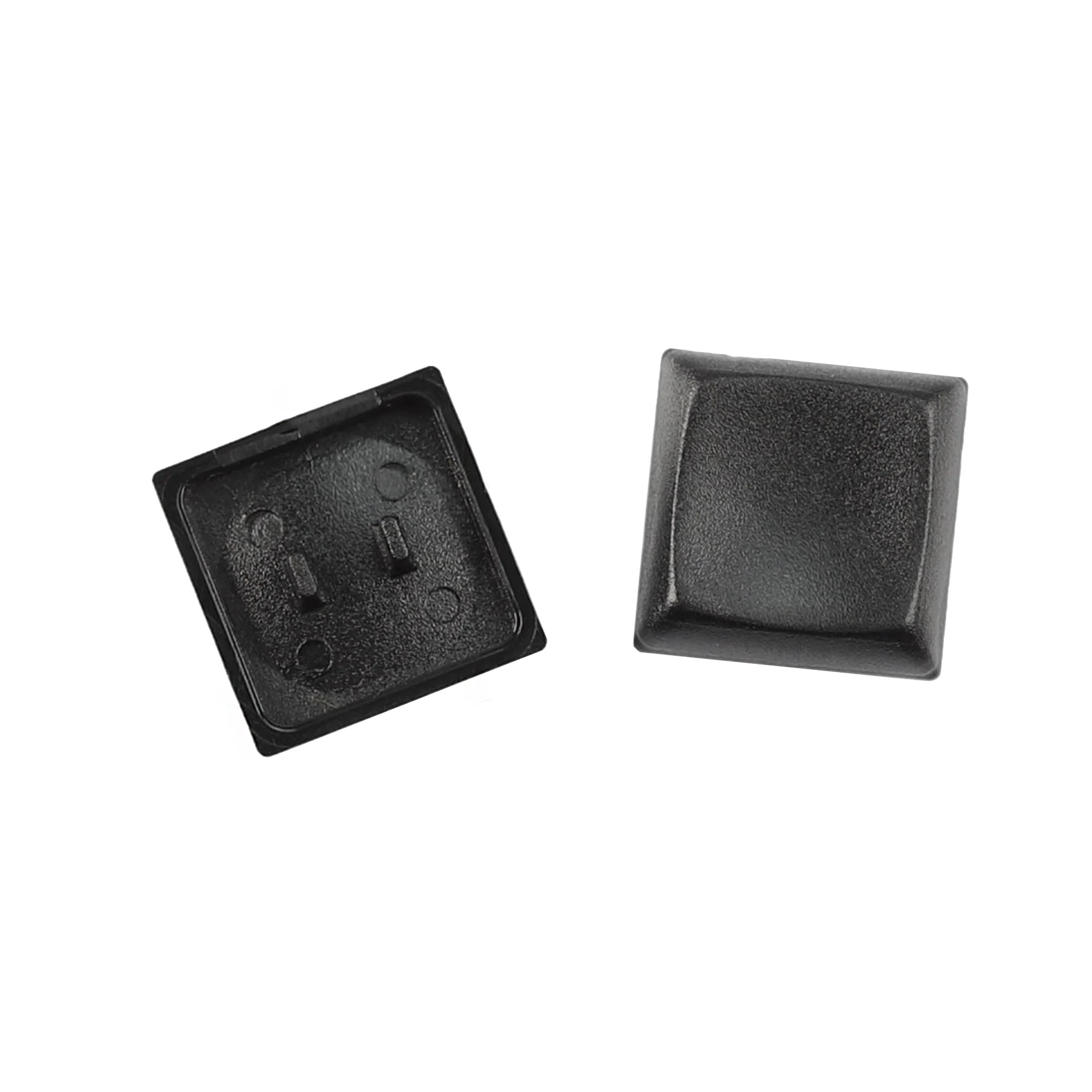 Teclas Redondas y Cuadradas YMDK 1u de Perfil Bajo, en Blanco y Negro, Material PBT, para Teclados Mecánicos con Interruptores 1350