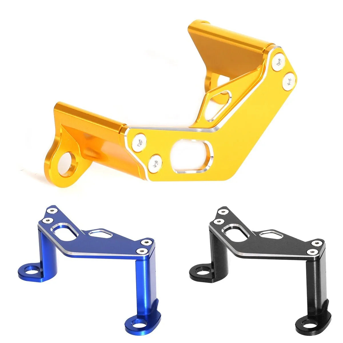 CNC Rear Brake Caliper Guard Cover For SUZUKI RM 125 250 RMZ250 RMZ450 RMX450Z CNC Rear Brake Caliper Guard Cover